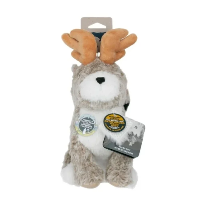 Tall Tails Plush Jackalope Twitchy 9″ Dog Toy