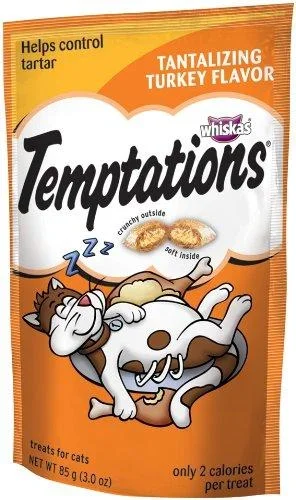 Temptations Tantalizing Turkey Flavor Cat Treats (3-oz)