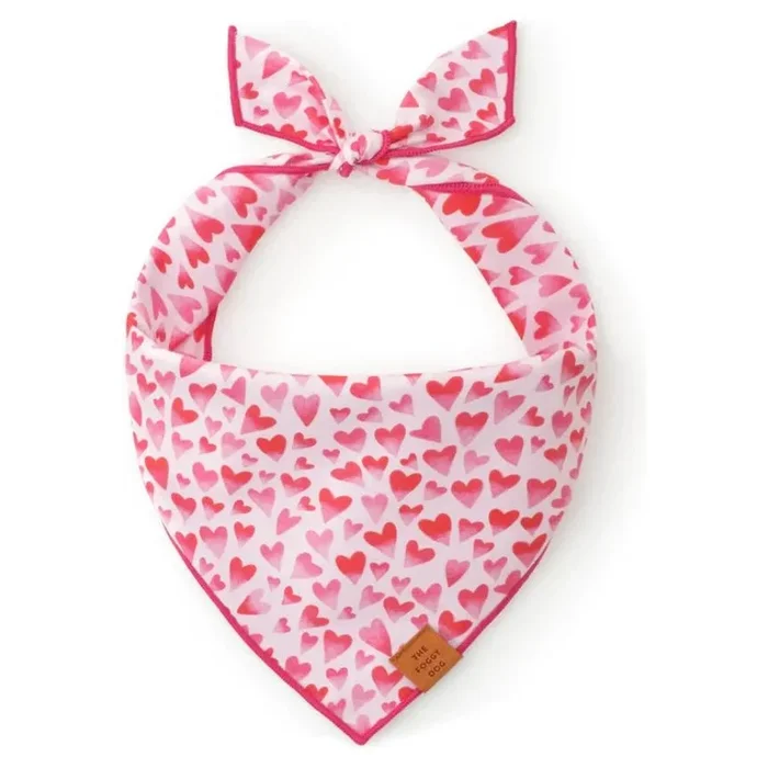 The Foggy Dog – Heart Throb Bandana