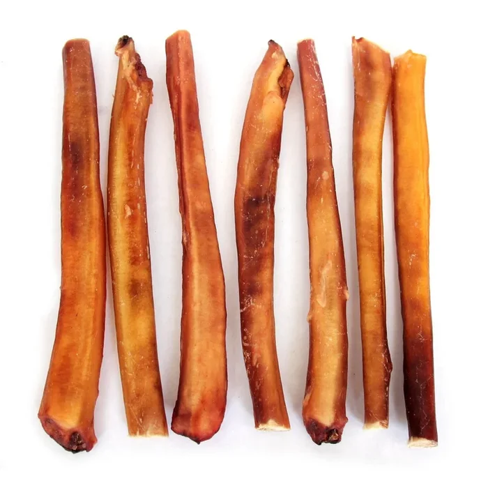 The Natural Dog Company Jumbo Bully Sticks 12″ Odor Free Dog Treats Each