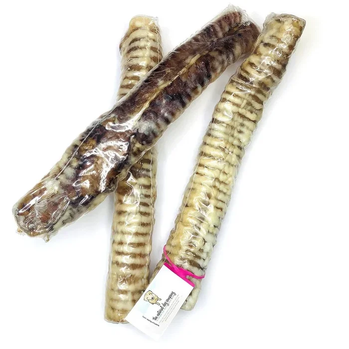 The Natural Dog Company Trachea Beef 12″ Dog Treats