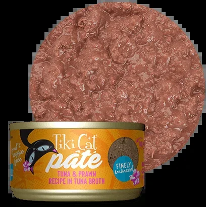 Tiki Cat Grill Pate Tuna Prawn 2.8oz