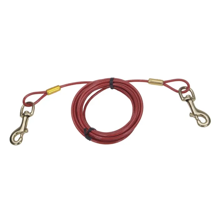 Titan Cable Dog Tie Out 20′ Heavy