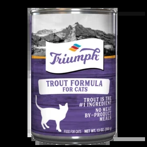 Triumph Trout Formula Canned Cat Food