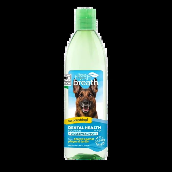 Tropiclean Fresh Breath Water Additive Plus Digestive Support for Dogs