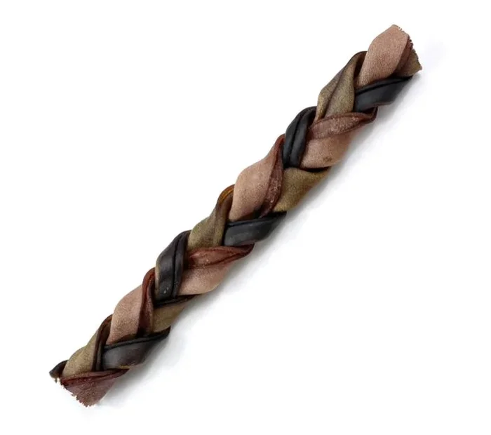 Tuesdays Natural Dog Company 12″ Standard Braided Collagen Sticks (Bulk) Dog Treats