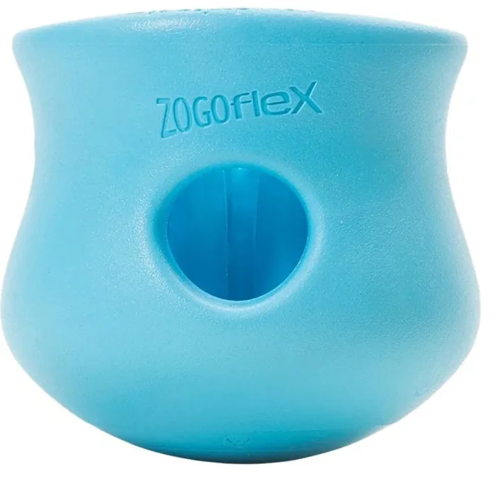West Paw Toppl Dog Toy Aqua Blue Large