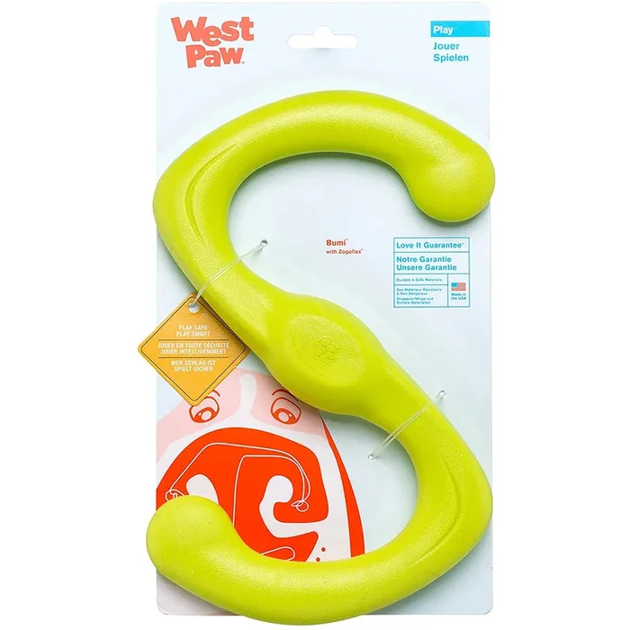 West Paw Zogoflex Bumi Small Green Dog Toy
