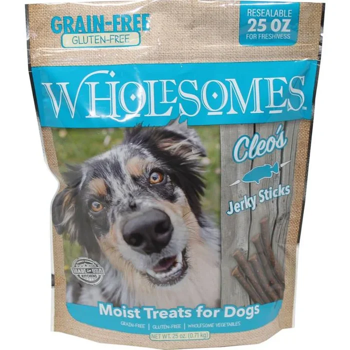 Wholesomes™ Cleo’s Jerky Sticks Fish 25 oz