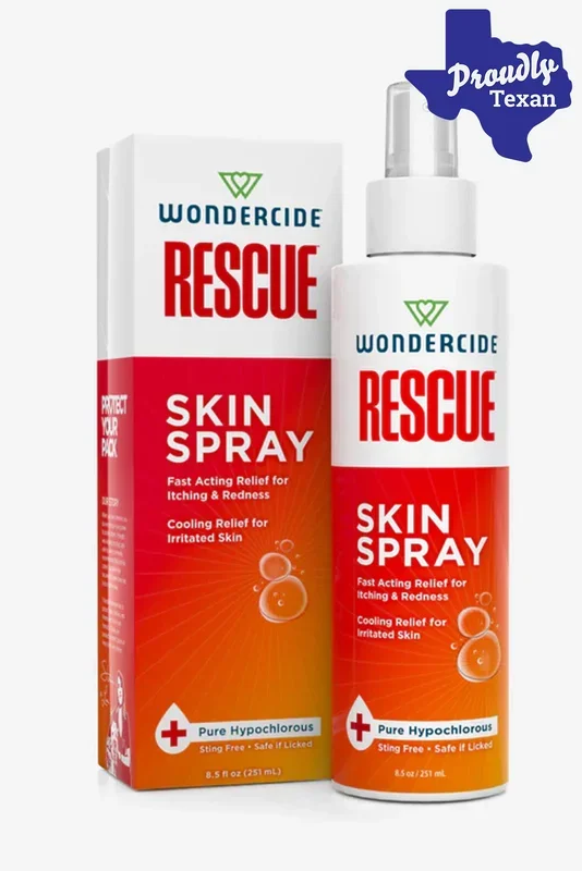 Wondercide Rescue Anti-Itch Skin Tonic Spray for Dogs and Cats