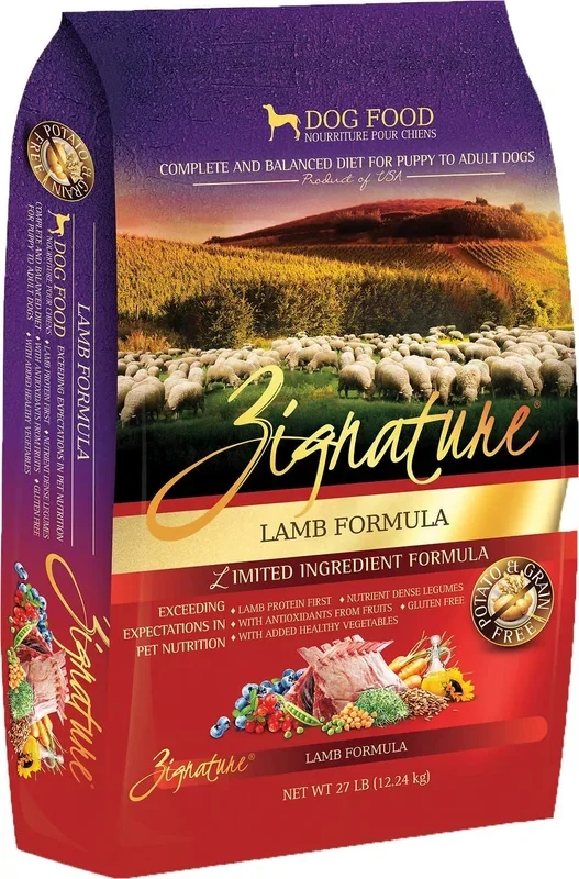ZIGNATURE Lamb LID Grain-Free & Potato-Free Dry Dog Food