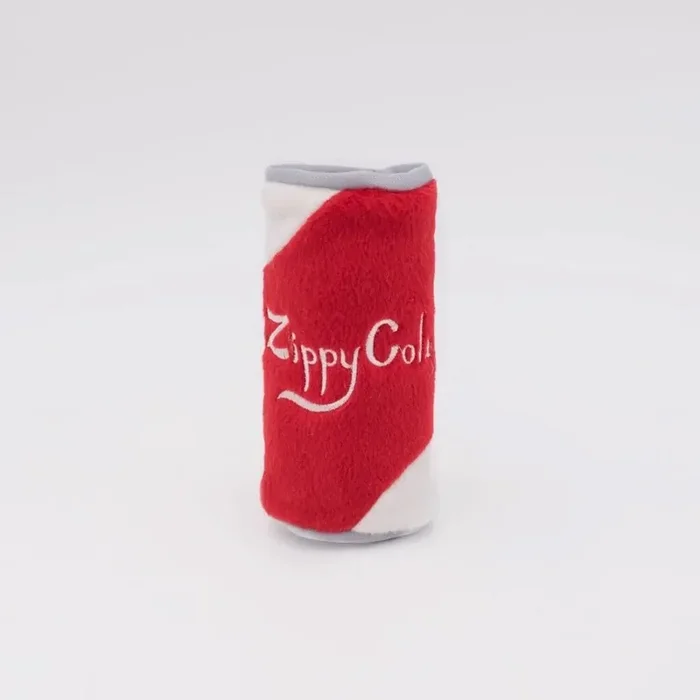 Zippy Paws Squeakie Zippy Cola Can Dog Toy