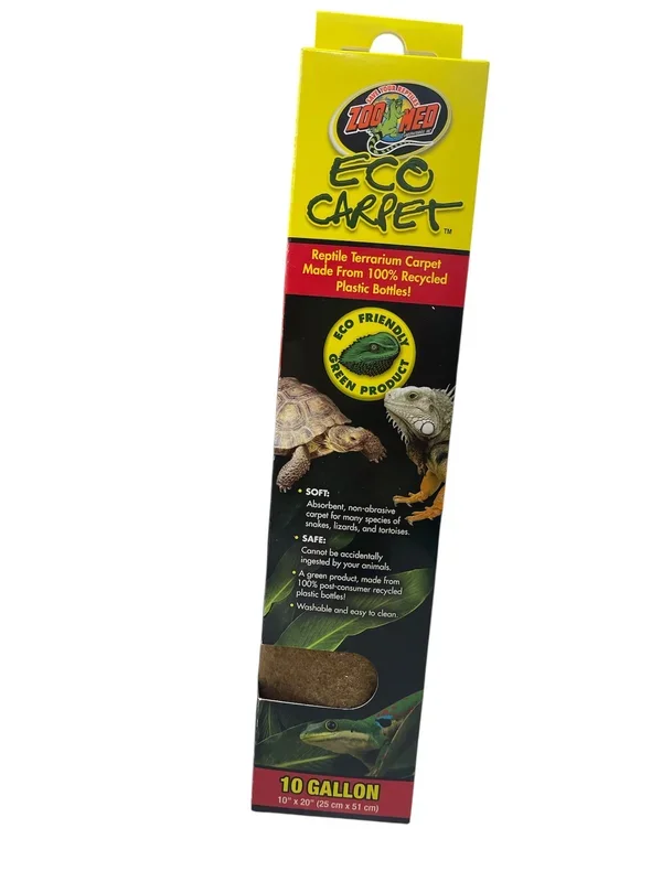 Zoo Med Tan Eco Carpet, 20″ L X 10″ W, 10 Gallon