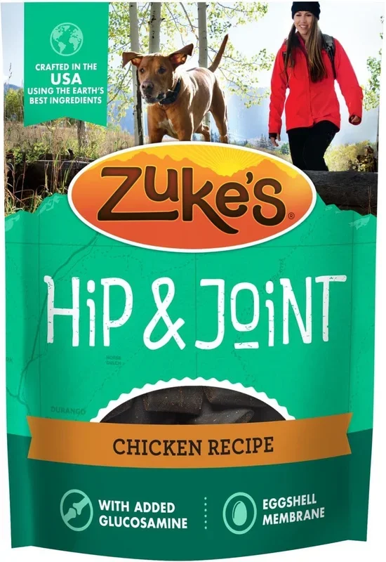 Zuke’s Hip & Joint Chicken Recipe Soft & Chewy Dog Treats