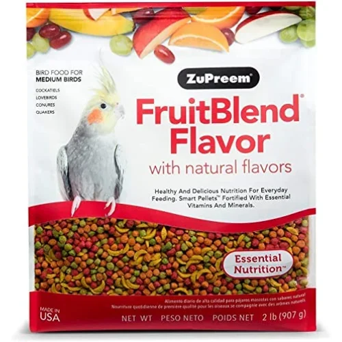 Zupreem – Fruit Blend Medium Bird Food 2lb