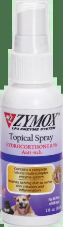 Zymox Topical Spray With 0.5% Hydrocortisone for Dogs